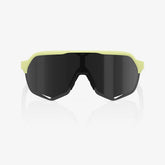 100% S2 Soft Tact Glow Sunglasses Black Mirror Lens lightweight cycling performance eyewear