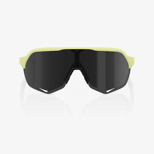100% S2 Soft Tact Glow Sunglasses, Black Mirror