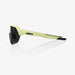 100% S2 Soft Tact Glow Sunglasses, Black Mirror