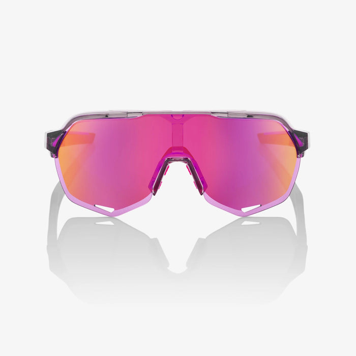 100% S2 Tokyo Night Sunglasses, Purple Multilayer Mirror Lens