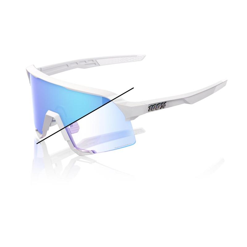 100% S3 LE Bastille Blue Mirror Sunglasses Photochromic Lens cycling eyewear
