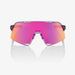 100% S3 Tokyo Night Sunglasses, Purple Multilayer Mirror Lens