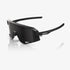 100% Slendale Matte Black Sunglasses Smoke Lens lightweight cycling eyewear