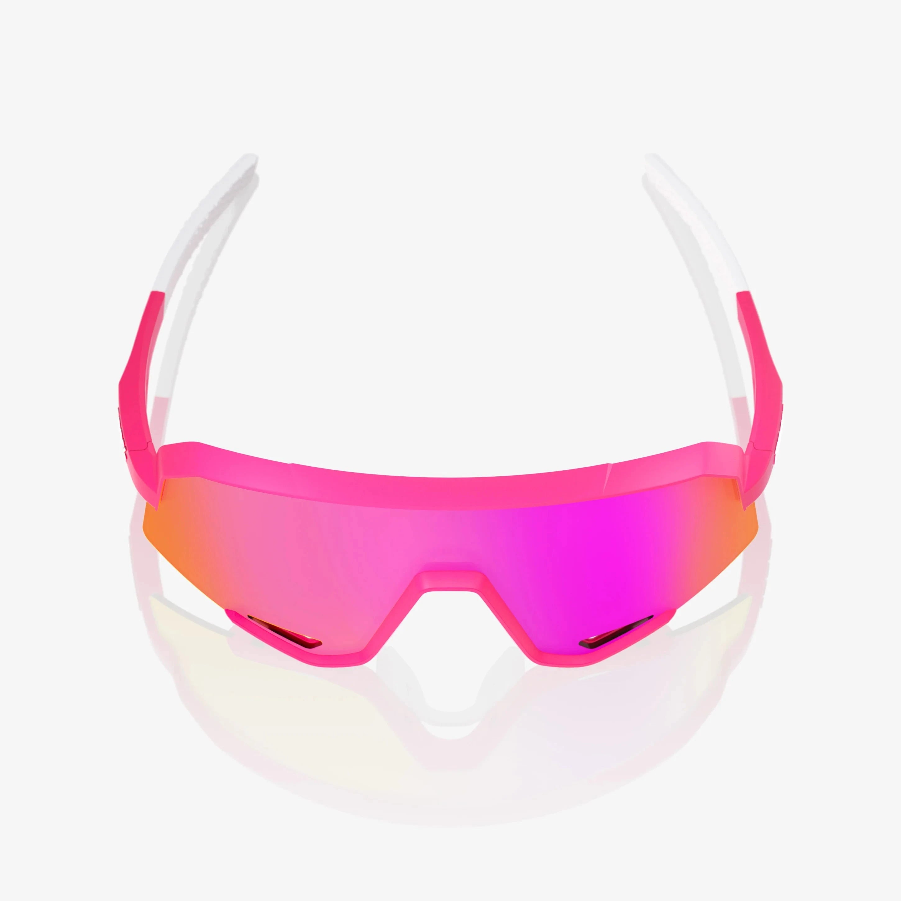 100% Slendale Pitaya sunglasses with HiPER Vital Pink Mirror lens for cycling and outdoor sports performance