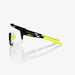 100% Speedcraft Gloss Black Cycling Sunglasses - Photochromic Lens