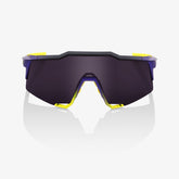 100% Speedcraft Matte Metallic Digital Brights Sunglasses with Dark Purple Lens providing UV protection and high-clarity vision