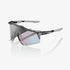 100% Speedcraft polished translucent grey sunglasses with rose gold photochromic mirror lens for cycling performance