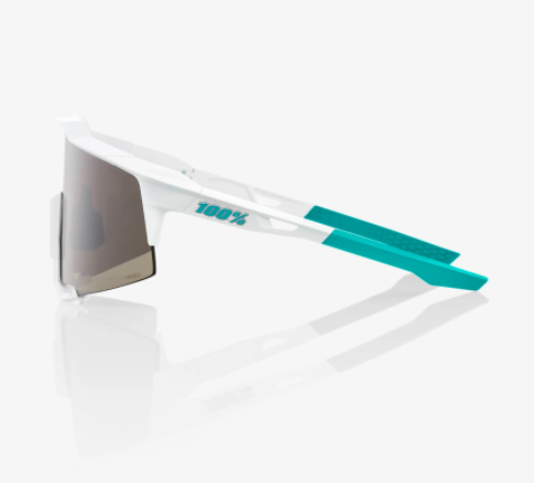 100% Speedcraft SE BORA - Hansgrohe Team Sunglasses Silver Mirror + Clear Lens