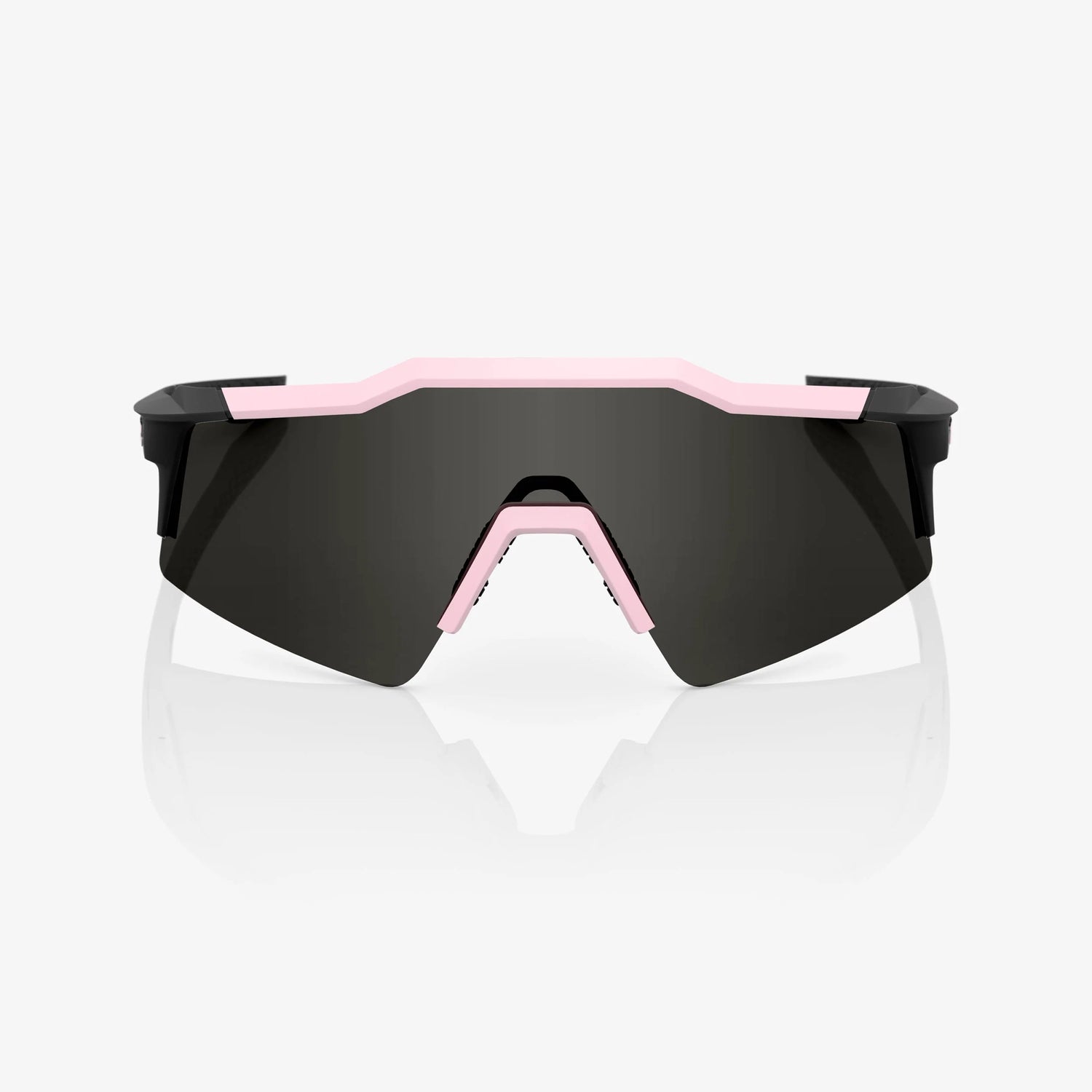 100% Speedcraft SL Soft Tact Desert Pink Sunglasses Smoke Lens cycling eyewear