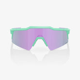 100% Speedcraft SL Soft Tact Mint Sunglasses Lavender Mirror Lens cycling eyewear