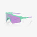 100% Speedcraft SL Soft Tact Mint Sunglasses, Lavender Mirror