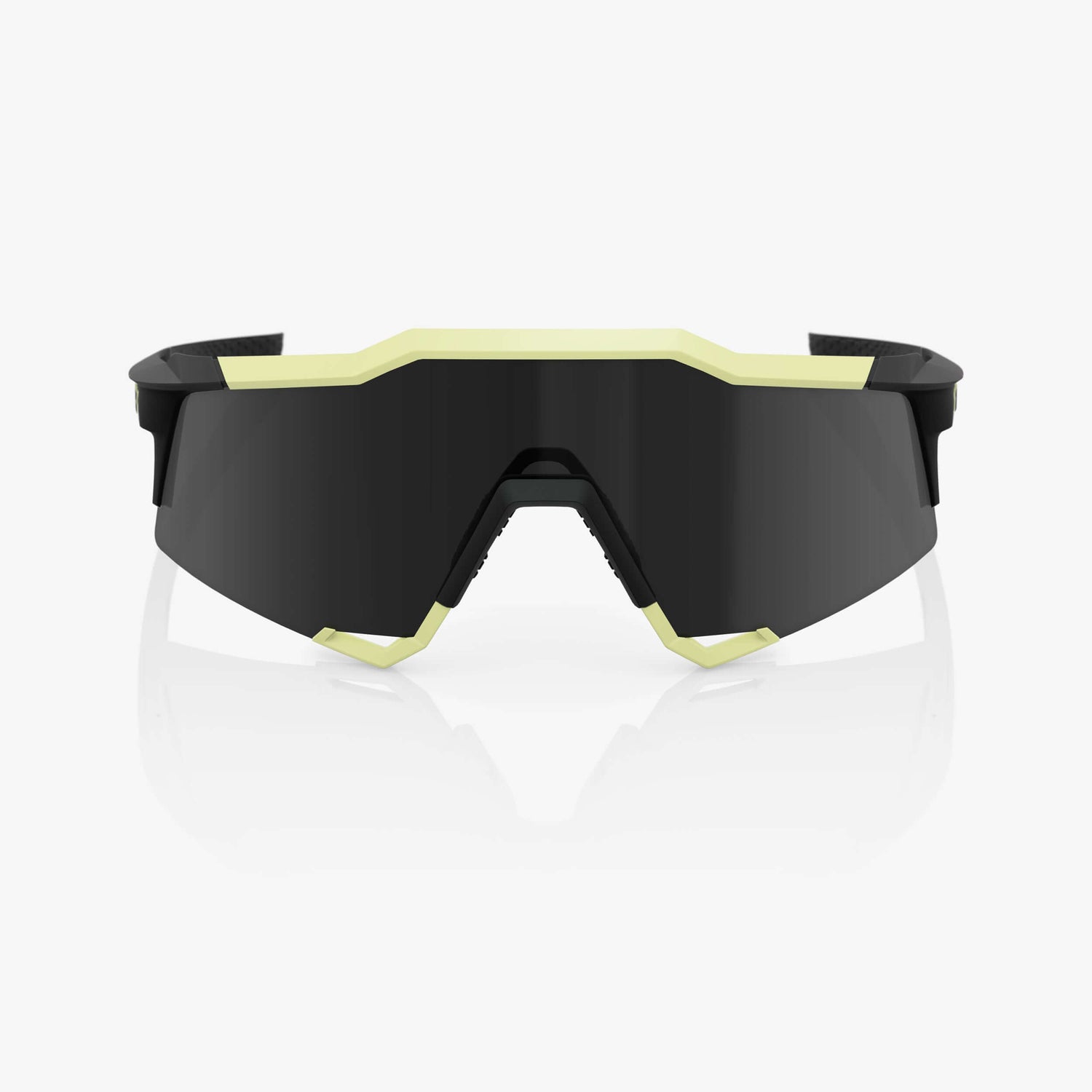 Buy 100% Speedcraft Soft Tact Glow Sunglasses - Black Mirror Lens Online