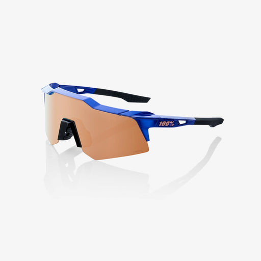 100% Speedcraft XS Gloss Cobalt Blue Sunglasses, Copper Mirror *Coming in Soon*