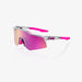 100% Speedcraft XS Tokyo Night Sunglasses, Purple Multilayer Mirror Lens