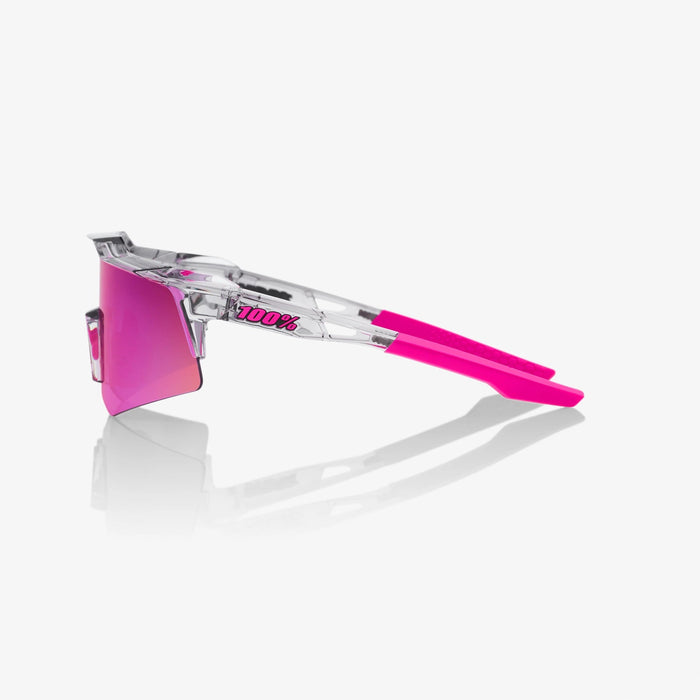 100% Speedcraft XS Tokyo Night Sunglasses, Purple Multilayer Mirror Lens