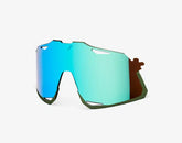 100% Hypercraft replacement lens lightweight UV-protective optics for cycling sunglasses