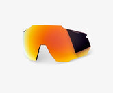 100% Racetrap replacement lens for cycling sunglasses with UV protection and clarity