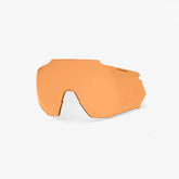 100% Racetrap replacement lens for cycling sunglasses with UV protection and clarity