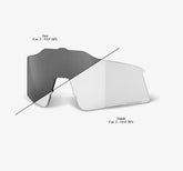 100% Speedcraft SL replacement lens for cycling sunglasses high-definition optics