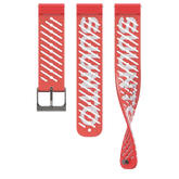 Suunto 22mm Athletic 5 silicone replacement strap for sports and outdoor use