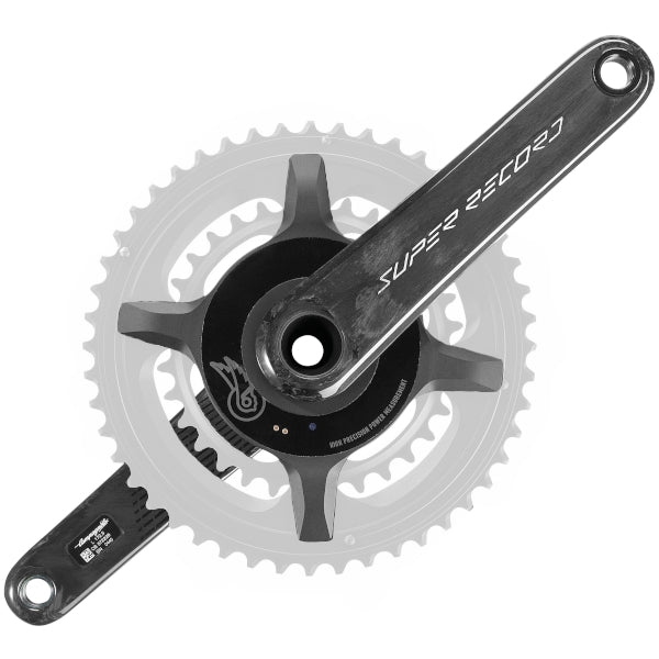 Campagnolo Super Record 2x13 WRL power meter crank arm with precise watt tracking