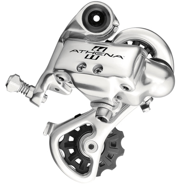 “Campagnolo Athena 11-speed rear derailleur short cage – road bike drivetrain component”