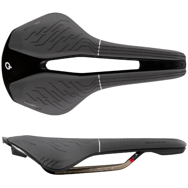 Prologo Nago R4 PAS AGX Tirox Saddle 137mm – Anthracite/Black.