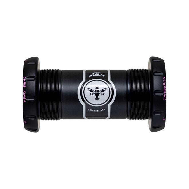 Chris King ThreadFit 24mm Bottom Bracket - Options - Two Tone Black Punch