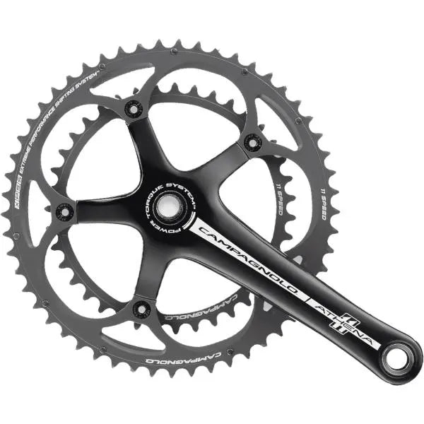 Campagnolo Athena 11-Speed Power Torque Crankset 172.5mm 53-39T – durable lightweight road bike chainset for smooth power transfer
