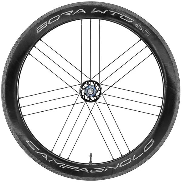 Campagnolo Bora WTO 60 Clincher Tubeless Ready Wheels for road bikes – aerodynamic lightweight carbon racing wheelset