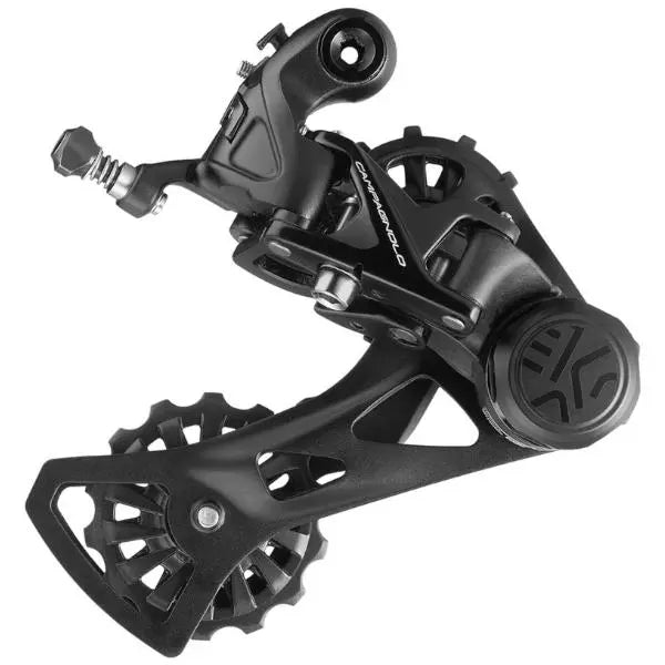 Campagnolo EKAR 13 rear derailleur gravel specific 13 speed drivetrain with clutch system for smooth and reliable shifting