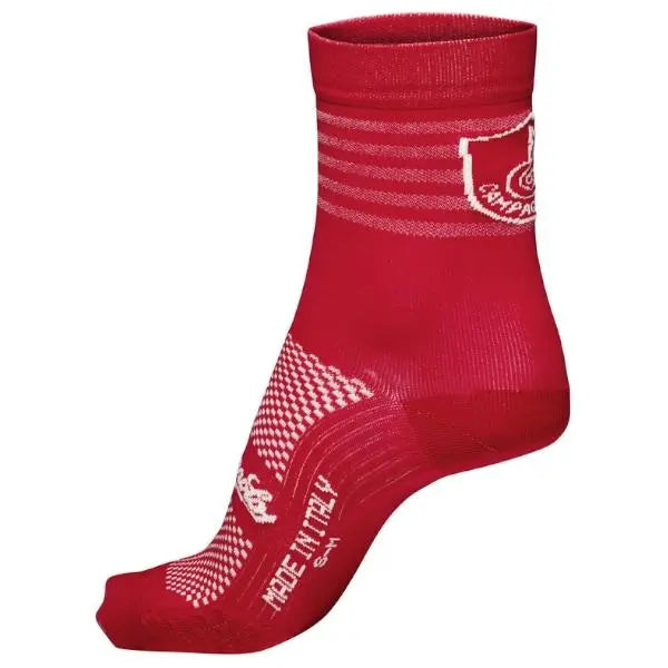 Campagnolo Litech red cycling socks breathable performance bike apparel