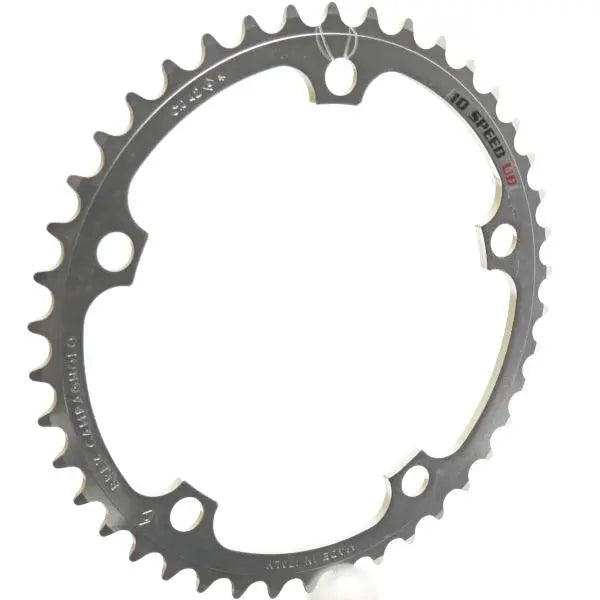 Campagnolo Record 10-speed chainring replacement for smooth road bike shifting
