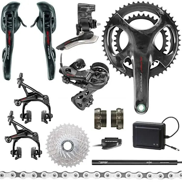 Campagnolo Super Record 12-Speed EPS Groupset – electronic drivetrain for road bikes with precise shifting and lightweight carbon components