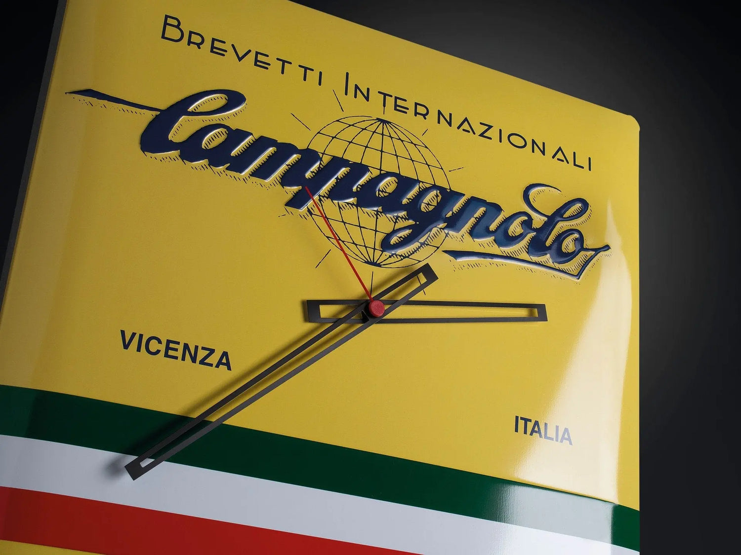Campagnolo Brevetti Internazionali 40cm vintage wall clock for cycling enthusiasts