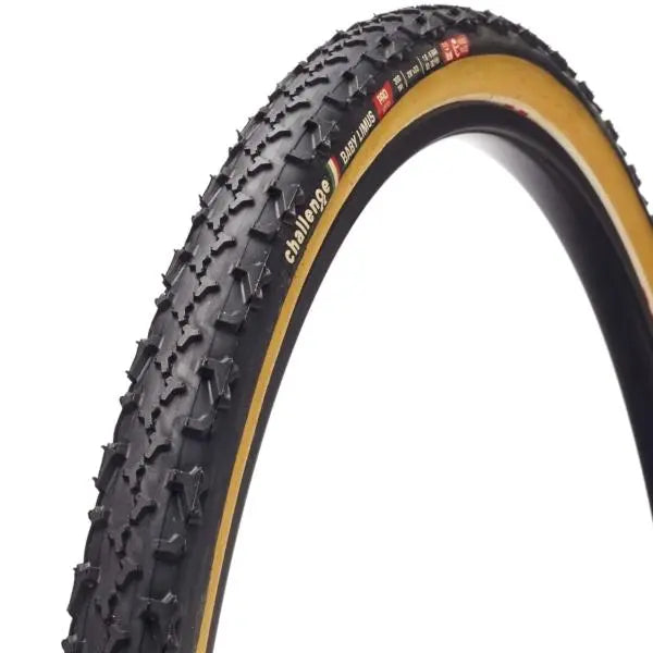 Challenge Baby Limus Pro tubular tire 700x33 handmade cyclocross tire with aggressive tread for mud and wet terrain