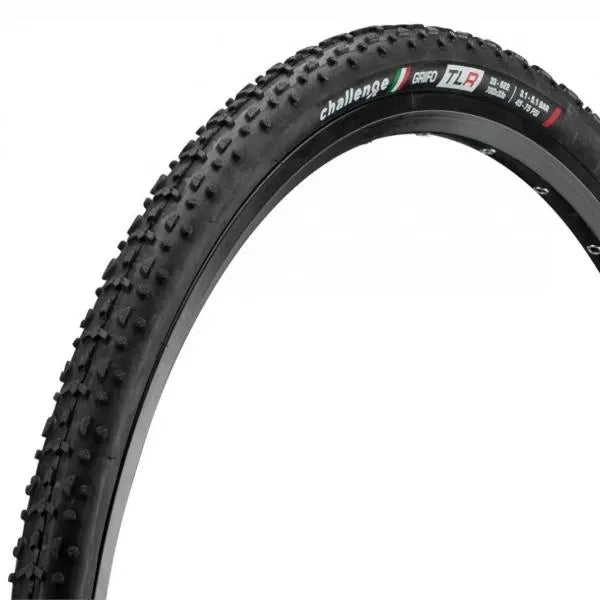 Challenge Grifo Race TLR clincher tire 700x33 tubeless cyclocross tire for grip and speed