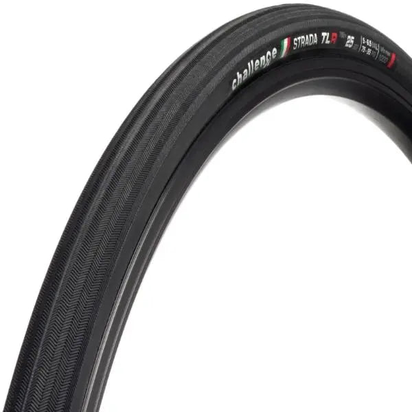 Challenge Strada Race TLR clincher tubeless road tire 700c with low rolling resistance and high grip