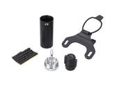 Crankbrothers Cigar Plug Kit with CO₂ head for quick tubeless tire repair on mountain and gravel bikes
