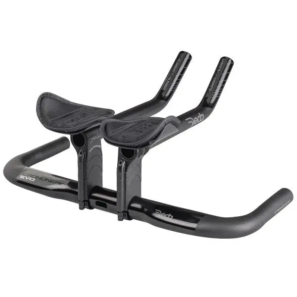 Deda Elementi Crononero EVO DCR 31.7mm aero alloy handlebar with internal cable routing