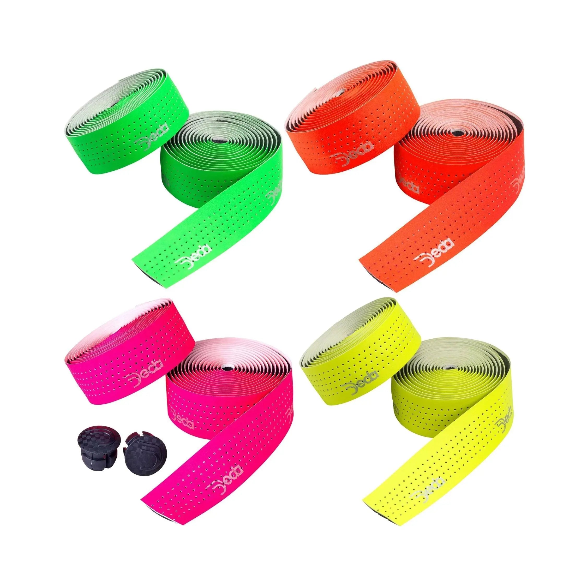 Deda Elementi Mistral Fluo handlebar tape in bright fluorescent colors for road bikes