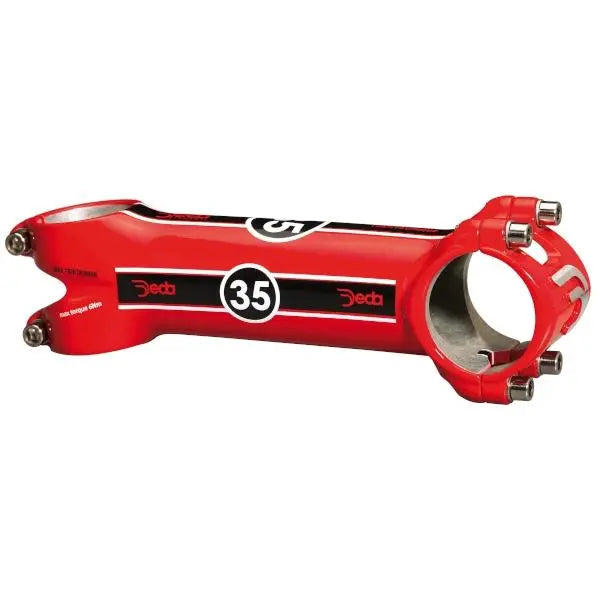 Deda Elementi Trentacinque 35mm oversized alloy road and MTB stem for maximum stiffness and control