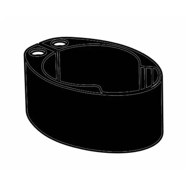 Deda Elementi Vinci stem spacer for integrated handlebar and clean aero cable routing