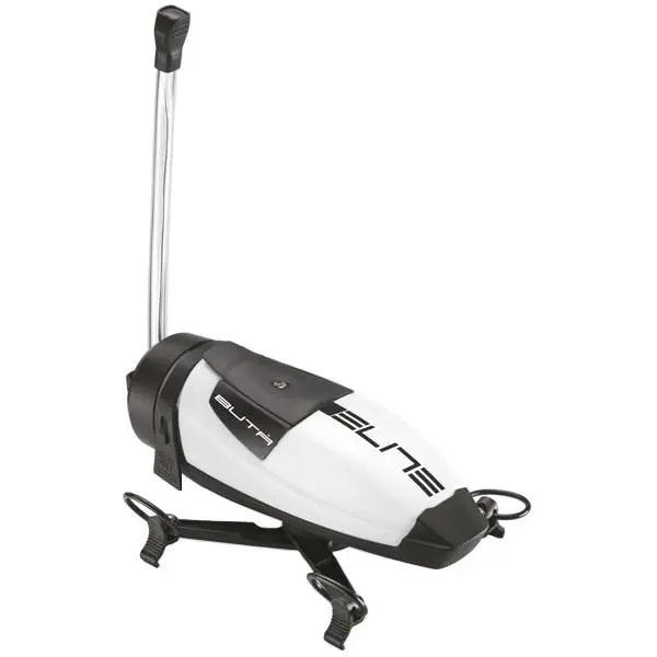 Elite Buta AeroTri 750ml aerodynamic triathlon drinking system bottle mounted on aero bars