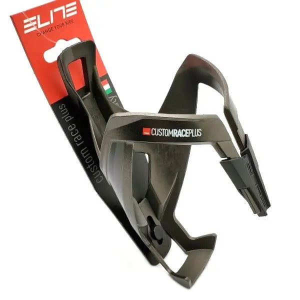 Elite Custom Race Plus lightweight durable water bottle cage for road and MTB bikes