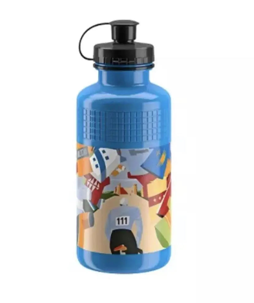 Elite Eroica 550ml vintage-style cycling water bottle for road bikes