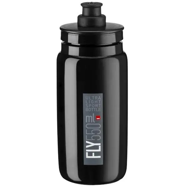 Elite Fly 550ml ultra-light BPA-free cycling water bottle for road and MTB bikes