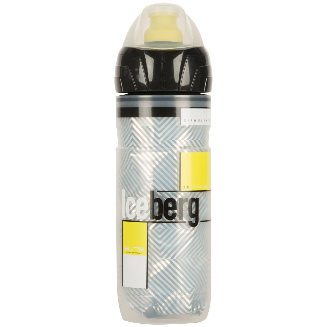 Elite Iceberg Thermal 500mL insulated cycling water bottle for road and MTB use