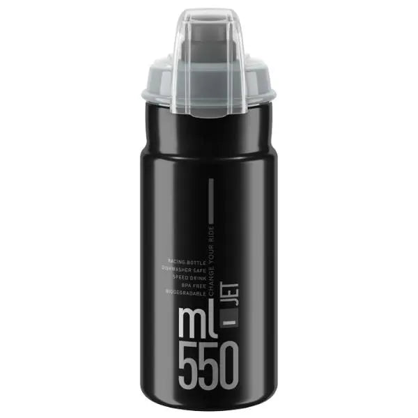 Elite Jet Plus water bottle lightweight BPA-free eco-friendly cycling hydration bottle
