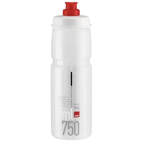 Elite Jet lightweight BPA-free cycling water bottle available in multiple colors for road and mountain bikes